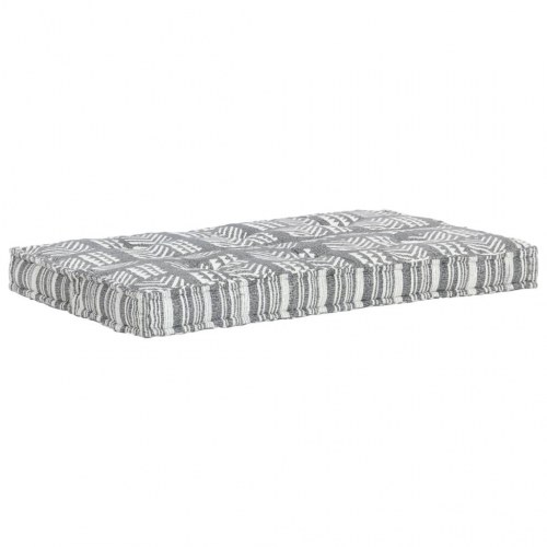 Hynde til pallesofa stof patchwork grå