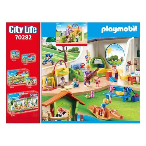 Playset City Life Baby Room Playmobil 70282 (40 stk)