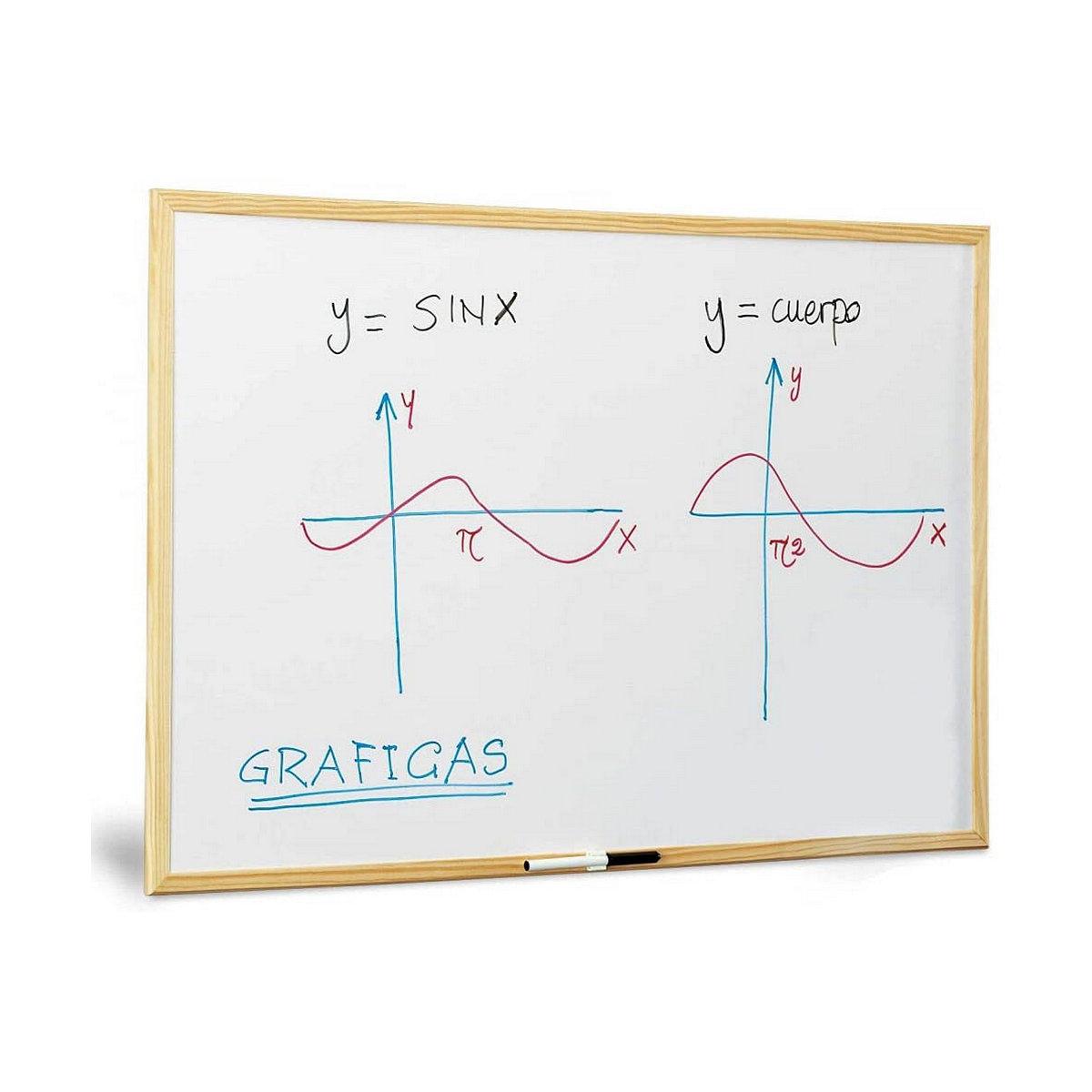 Faibo whiteboard 40 × 60 cm - hvid tavle til kontor og skole