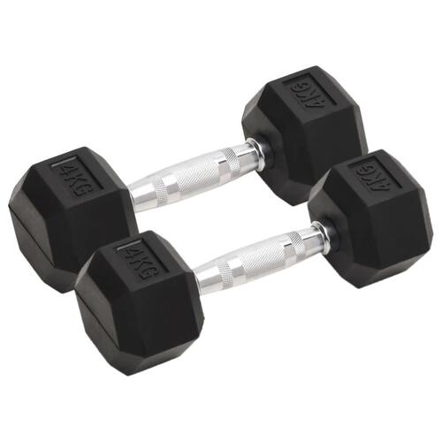 Håndvægte 2 stk. 8 kg støbejern