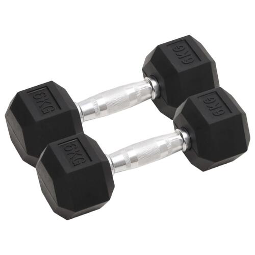 Håndvægte 2 stk. 12 kg støbejern