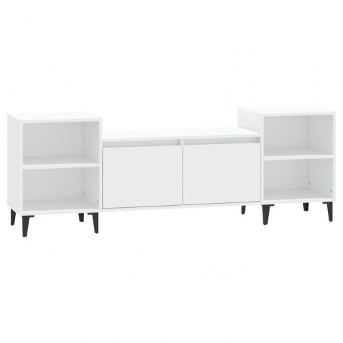 TV-bord 160 x 35 x 55 cm - hvid