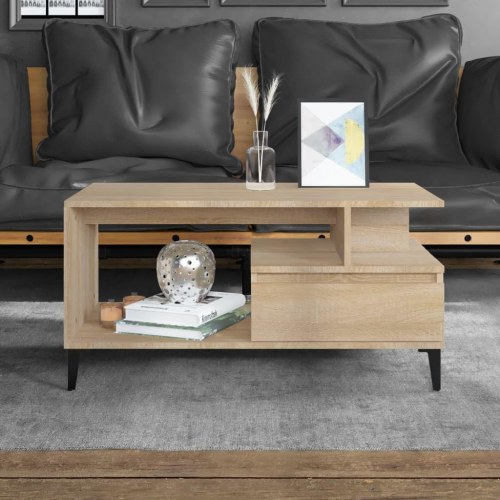 Sofabord 90 x 49 x 45 cm - sonoma-eg