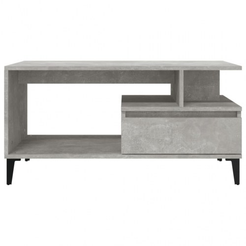 Sofabord 90 x 49 x 45 cm - betongrå