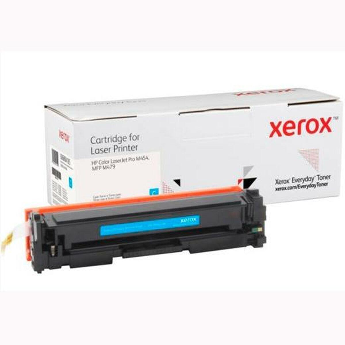 Toner til laserprinter Xerox W2031A cyan (kompatibel)
