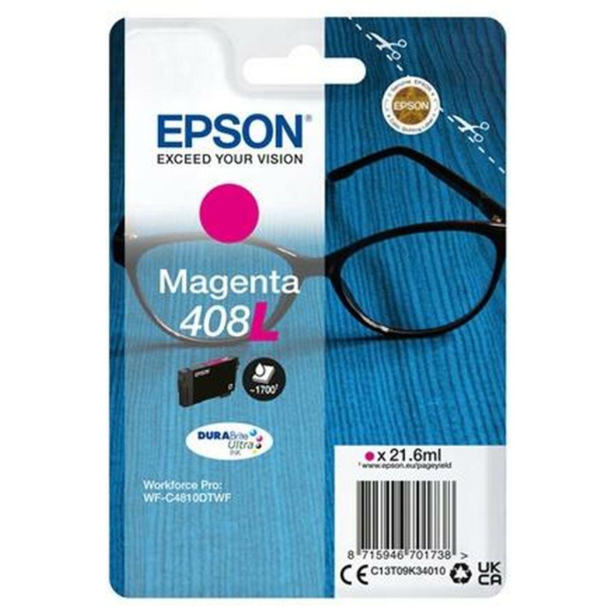 Se EPSON Magenta Printerpatron (C13T09K34010) hos Boligcenter.dk