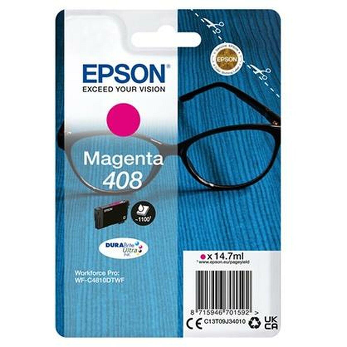 Se EPSON Magenta Printerpatron (C13T09J34010) hos Boligcenter.dk