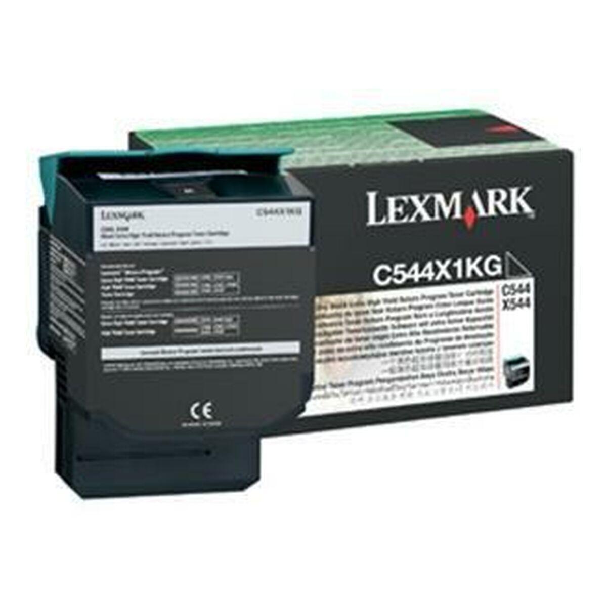 Se Lexmark C544X1KG Sort Lasertoner HC Original hos Boligcenter.dk