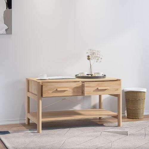 Sofabord 82x48x45 cm konstrueret træ