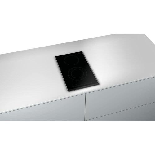 Plade i glaskeramik BOSCH PKF375FP2E 3500W (30 CM)