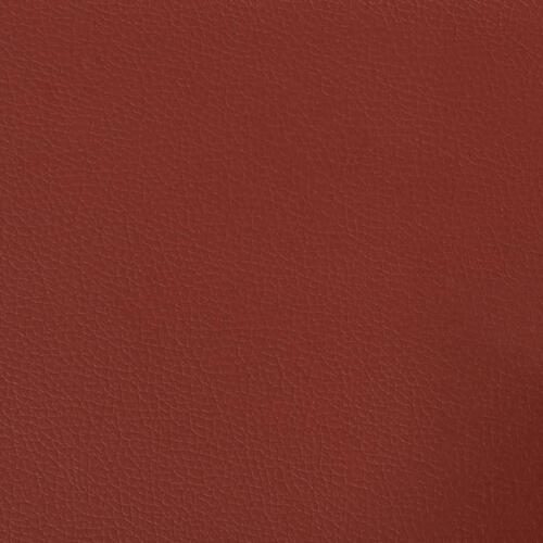 Bænk 100x35x41 cm kunstlæder vinrød