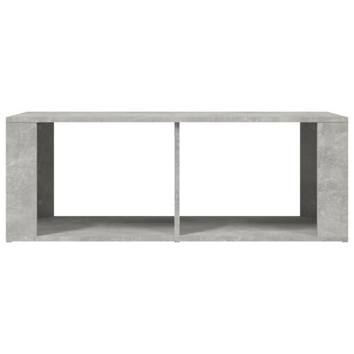 Sofabord 100x50x36 cm konstrueret træ betongrå