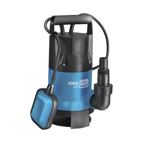 Vandpumpe til spildevand 400 W - Koma Tools (blå/sort)