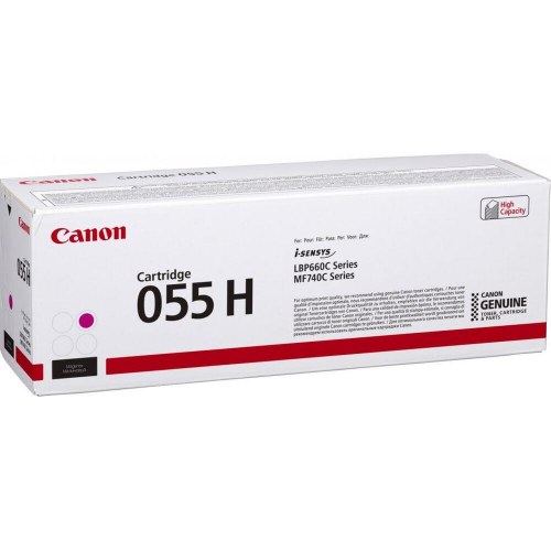 Canon 055H toner - Magenta (høj kapacitet)