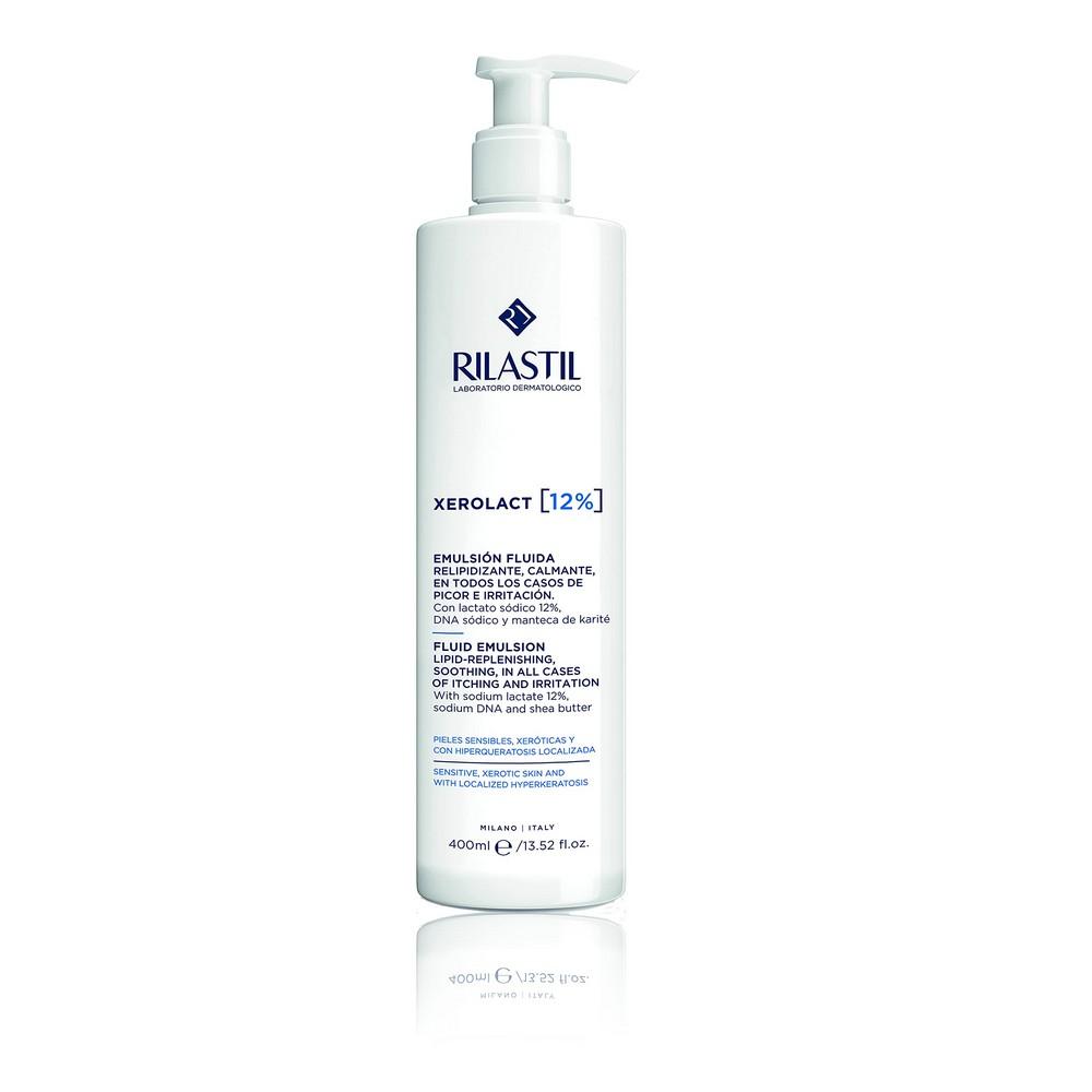 Bodylotion Rilastil Xerolact 12% - beroligende kropsmælk 400 ml