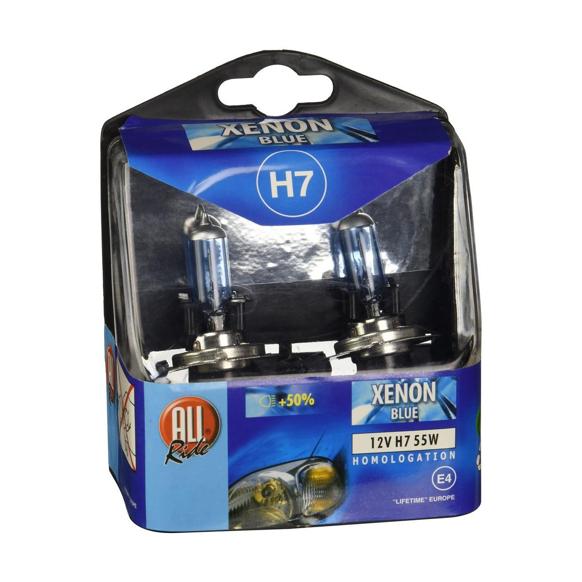 Glødepærer Dunlop H7 Xenon 2 Enheder