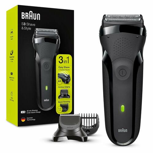 Genopladelig elektrisk barbermaskine Braun (OUTLET D)