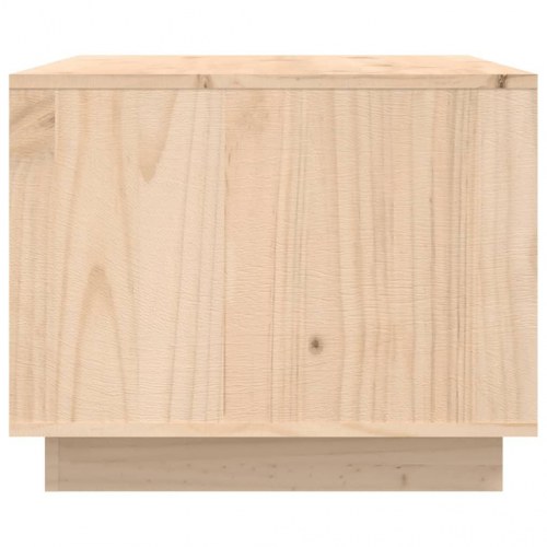 Sofabord 80x50x40 cm massivt fyrretræ