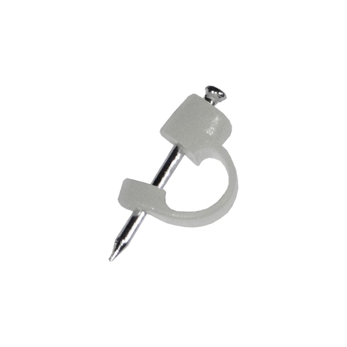 Lapafil hæfteklammer til kabler - gennemsigtig/multifarvet