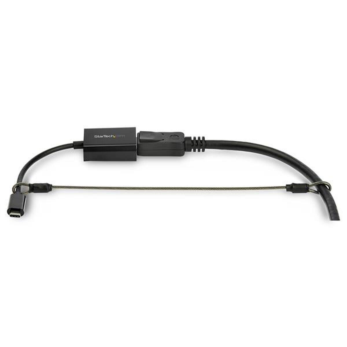 Sikkerhedskabel til computer - Startech CONNLOCKPK20, sort, 31 cm billede