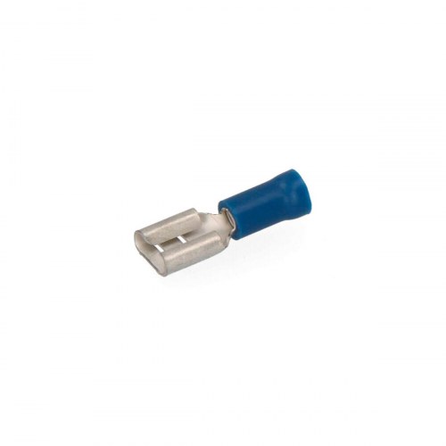 EDM Product Faston kabelsko, hun - Ø 6,3 mm, 100 stk.