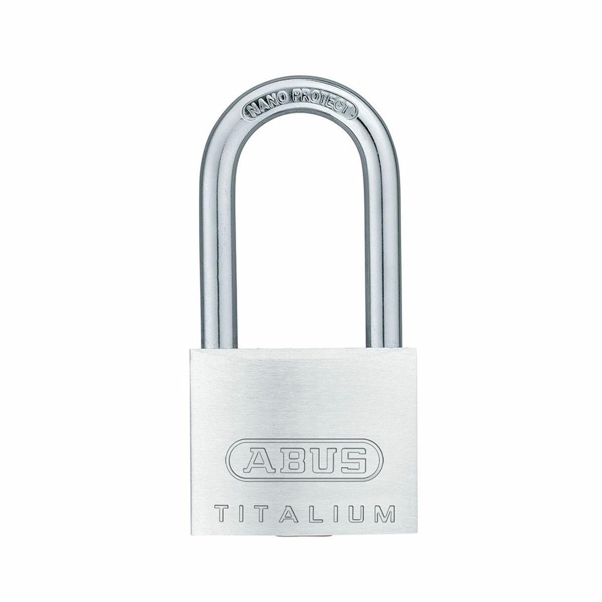 Nøgle hængelås ABUS Titalium 64ti/30hb30 Stål Aluminium Længde (3 cm)