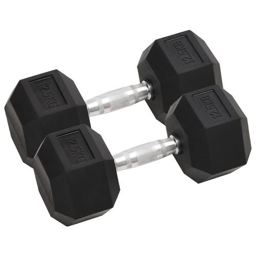 Håndvægte 2 stk. 25 kg støbejern