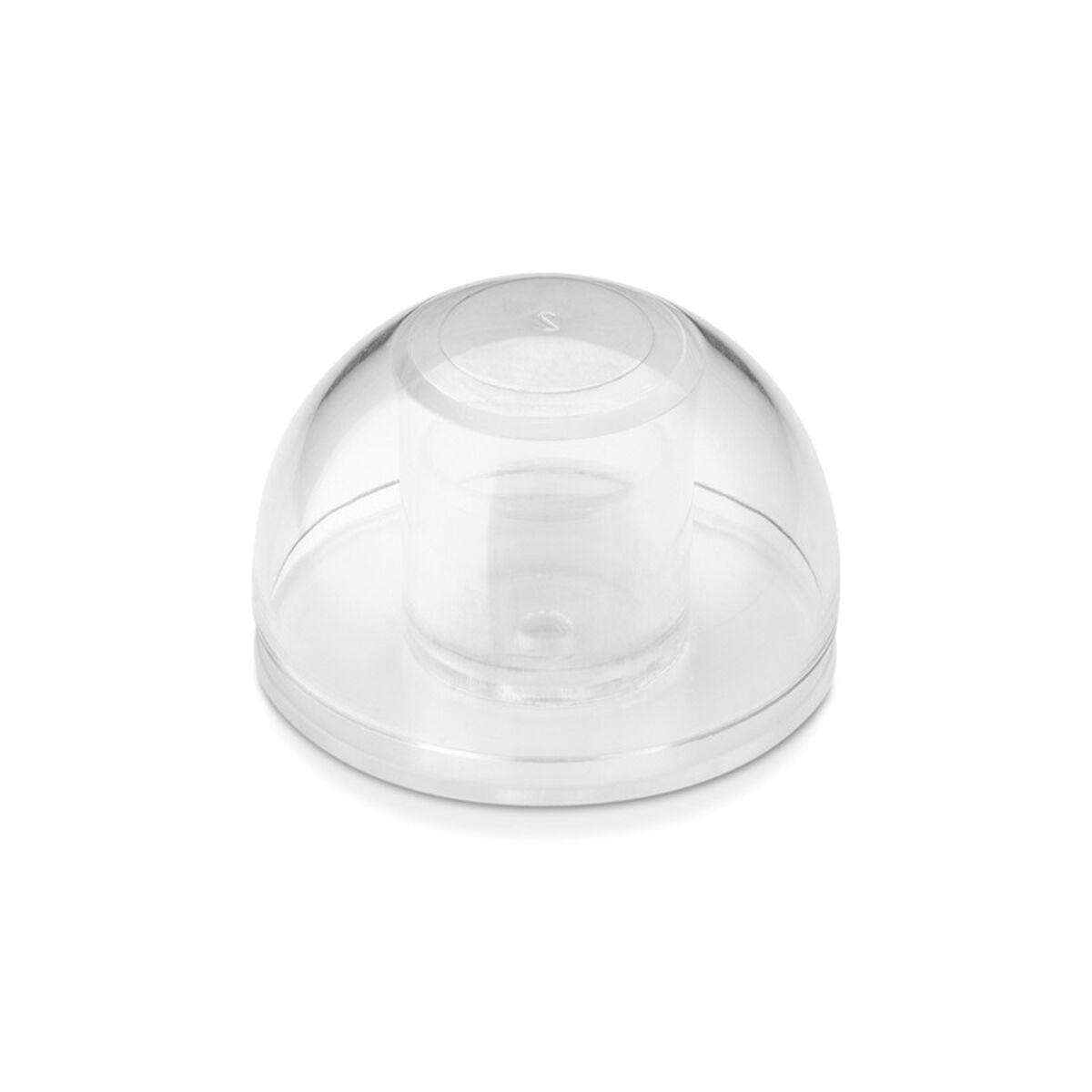 Inofix 2033 dørstopper - selvklæbende, 2 stk., gennemsigtig PVC