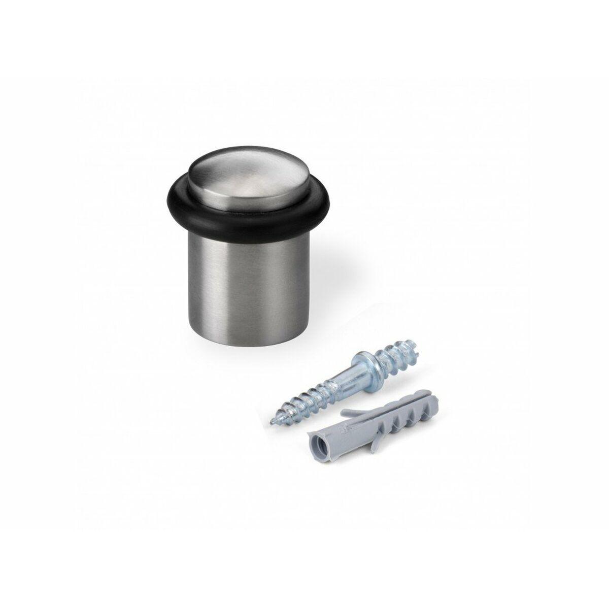 Inofix 3160 dørstopper i rustfrit stål - inkl. skruer, sort