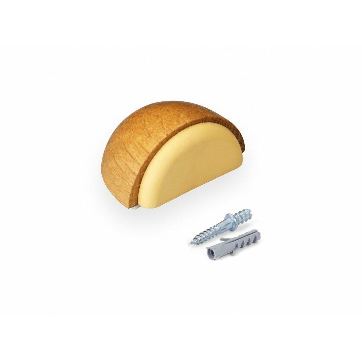 Inofix dørstopper med skruer - beige/eg-look
