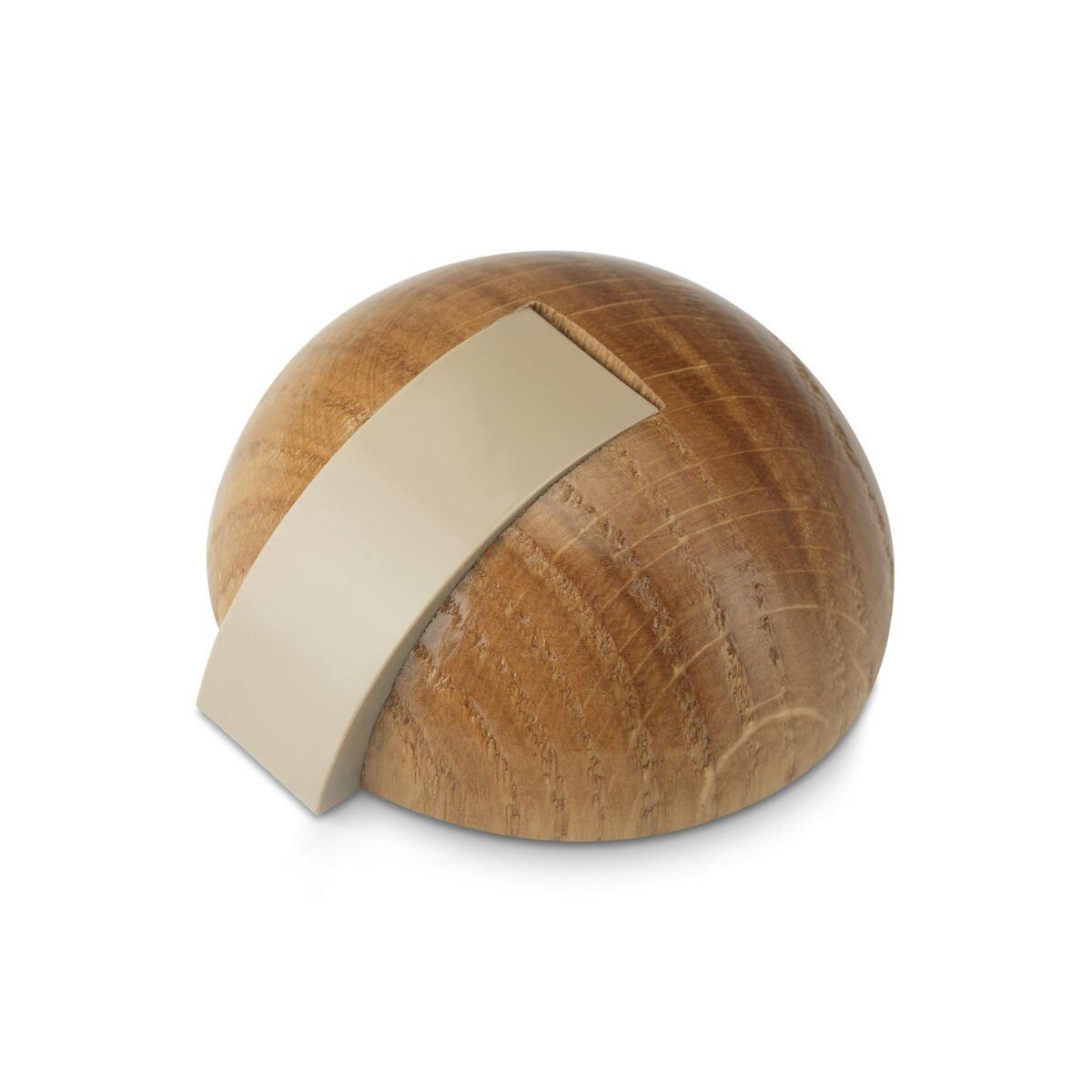 Inofix selvklæbende dørstopper - træ/Beige