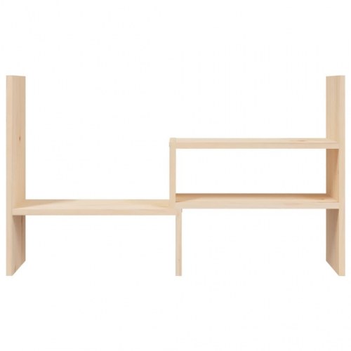 Skærmholder i massivt fyrretræ - 39-72 x 17 x 43 cm