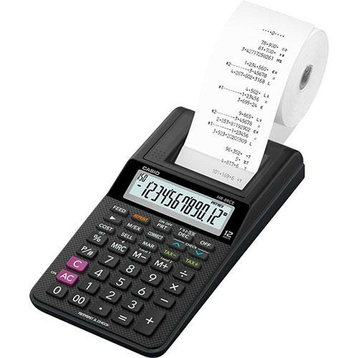 Printerberegner Casio HR-8RCE Sort