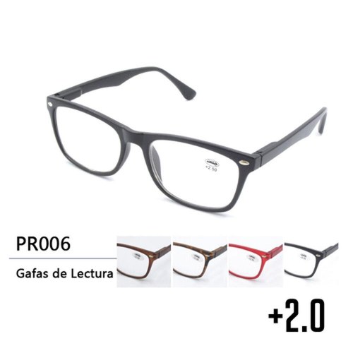Comfe PR006 læsebriller +2,0 - fleksibel ramme inkl. etui