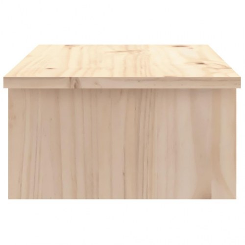 Skærmholder 50x27x15 cm massivt fyrretræ