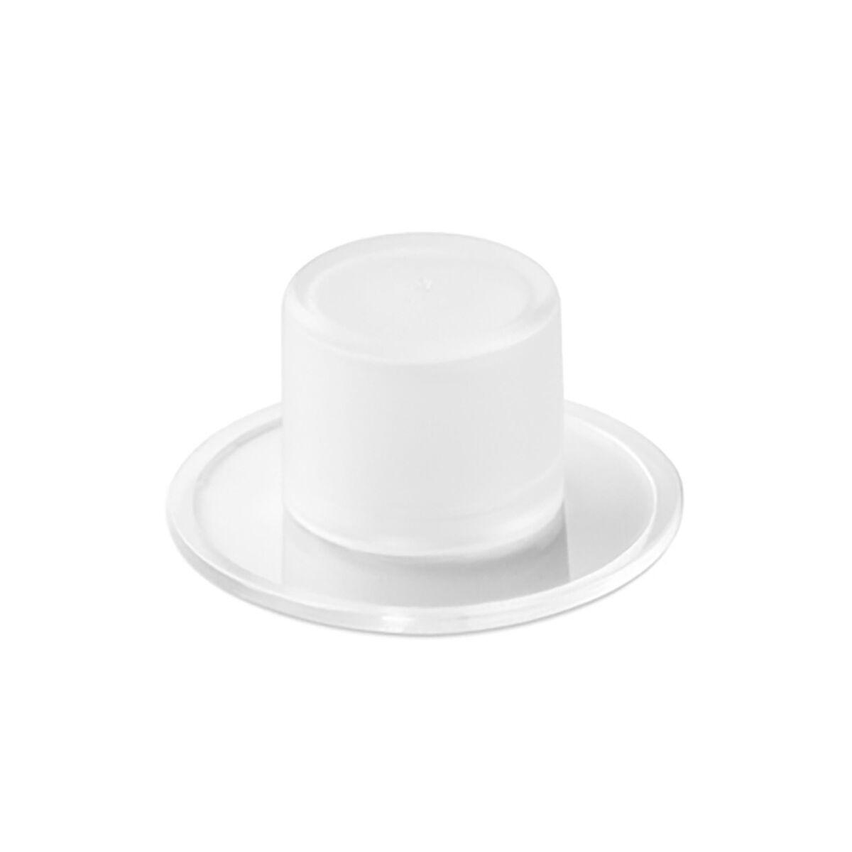 Inofix dørstopper - selvklæbende, 2 stk., gennemsigtig PVC