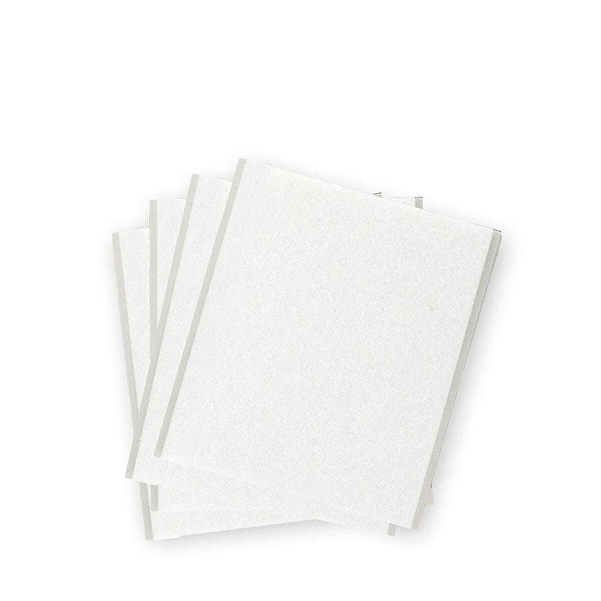 Filtdupper Inofix - hvid selvklæbende filt 100 × 85 mm (4 stk)