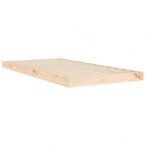 Sengeramme 90x190 cm i massivt fyrretræ - enkeltmandsseng