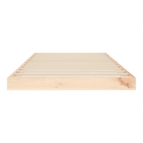 Sengeramme 90x190 cm i massivt fyrretræ - enkeltmandsseng