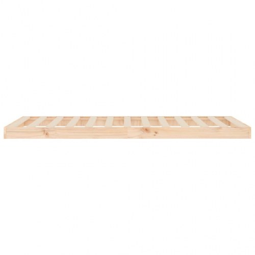 Sengeramme 90x190 cm i massivt fyrretræ - enkeltmandsseng