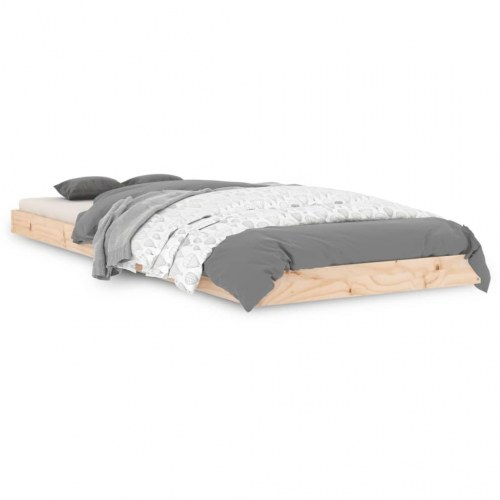 Sengeramme 75×190 cm i massivt fyrretræ - Small Single