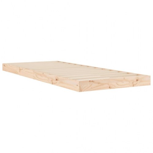 Sengeramme 75×190 cm i massivt fyrretræ - Small Single