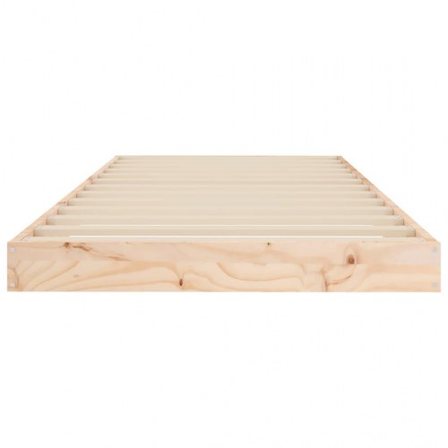 Sengeramme 75×190 cm i massivt fyrretræ - Small Single