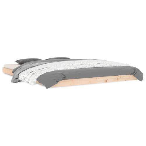 Sengeramme 150x200 cm massivt fyrretræ