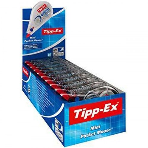 Korrekturtape TIPP-EX Mini Pocket Mouse 10-pak - hvid