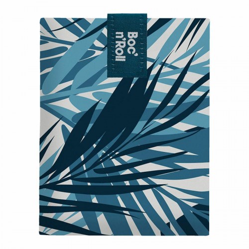 Roll'eat Boc'n'Roll Essential Jungle sandwich etui - blå (11 × 15 cm)
