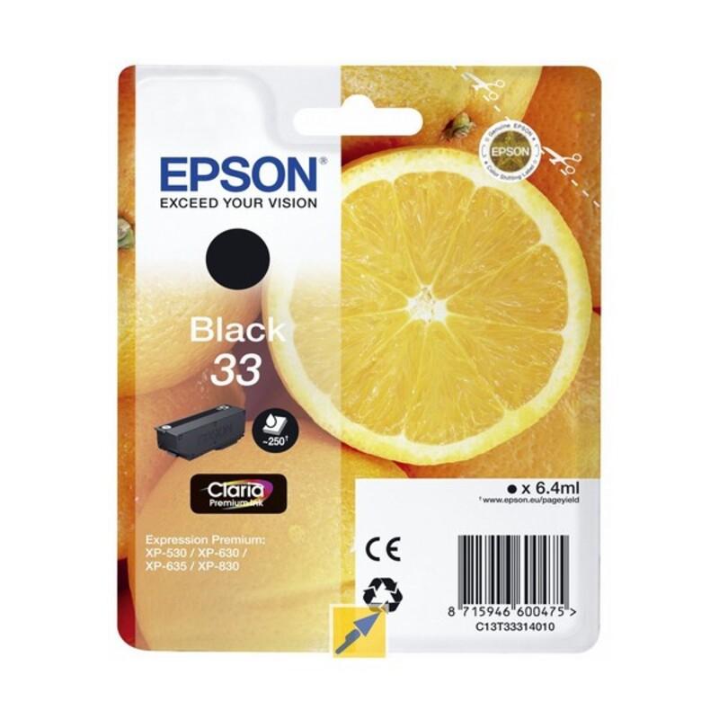 Se Epson 33 XL T3351 blækpatron - Kompatibel - Sort 22 ml C13T33514022 hos Boligcenter.dk