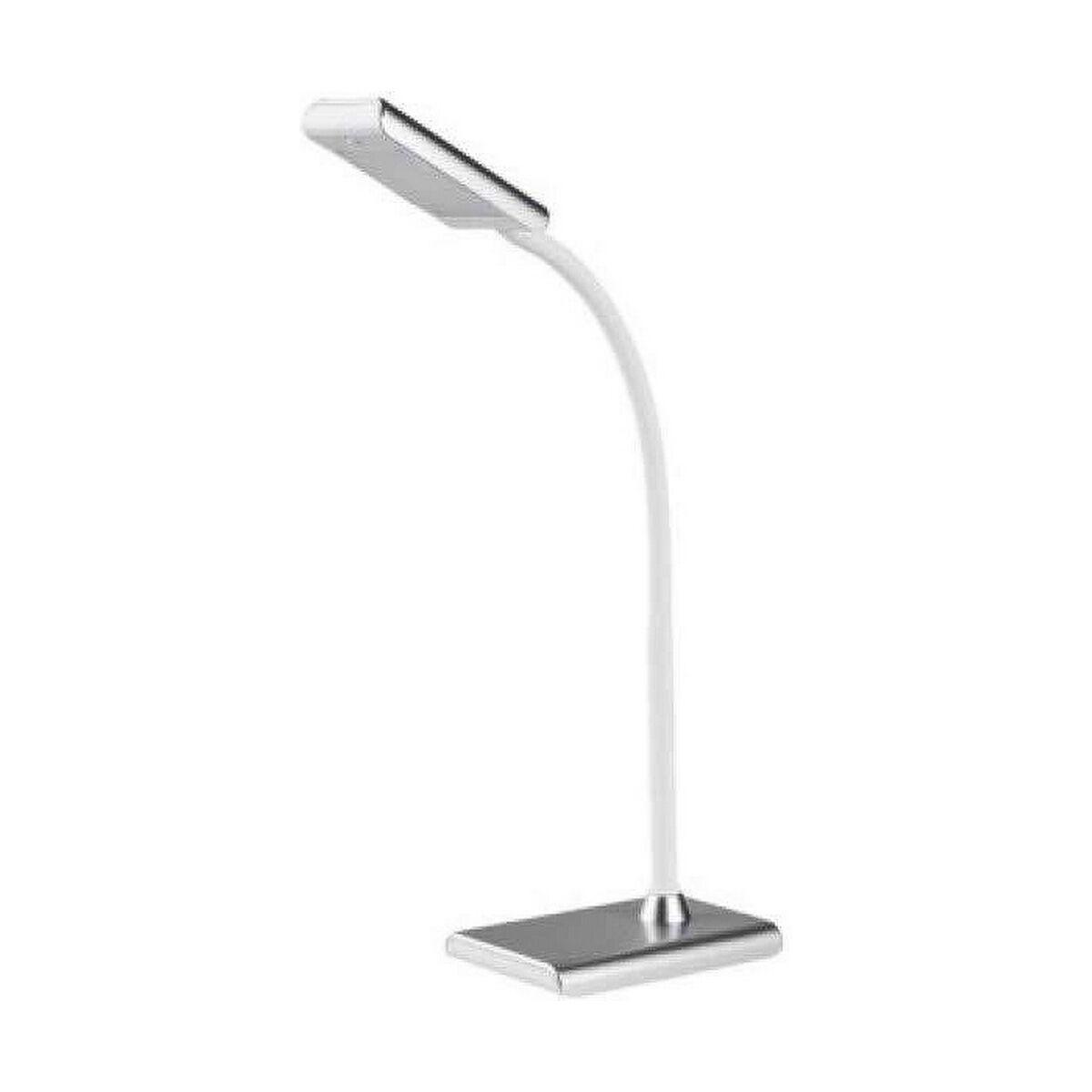 Skrivebordslampe Edm Flexo/skrivebordslampe Sølvfarvet Polypropylen 400 Lm 9 X 13 X 33 Cm