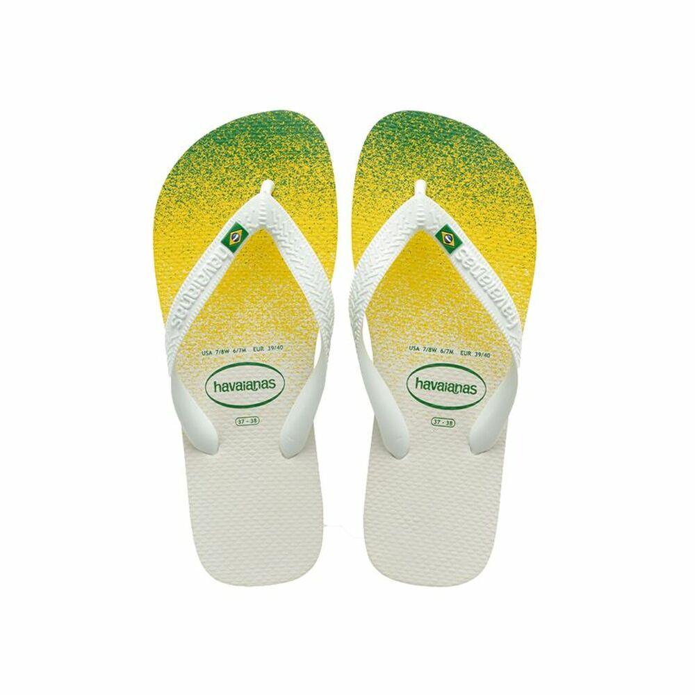 Klipklappere til mænd Havaianas Brasil Fresh Gul 43-44