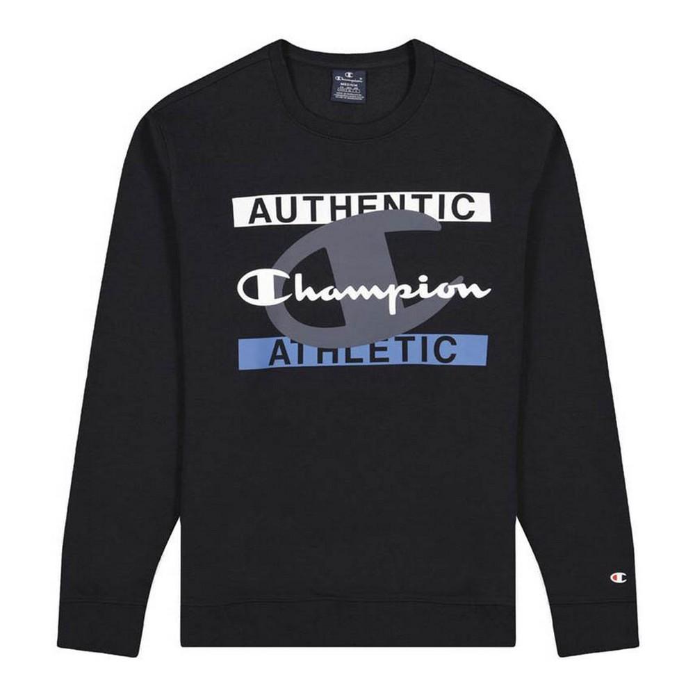 Champion Authentic Athletic Sweatshirt Til Mænd Sort M